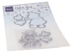 Clear Stamp and Die Set - Hettys Dutch girl