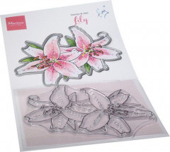 Clear Stamp and Die Set - Tinys Flower Lily