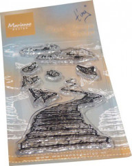 Clear Stamps - Tinys Border Stairway to heaven