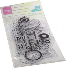 Clear Stamps - Art stamps Flugzeug