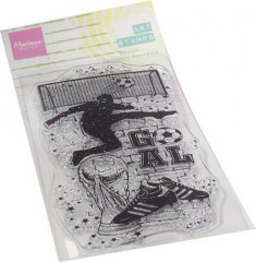 Clear Stamps - Art stamps Fußball