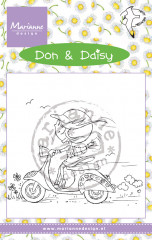 Clear Stamps - Scooting Daisy