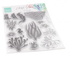 Clear Stamps - Colorfull Silhouette Koralle