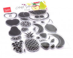 Clear Stamps - Colorfull Silhouettes Frucht