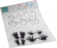 Clear Stamp and Die Set - New Born
