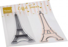 Clear Stamps and Die Set - Eiffel Tower