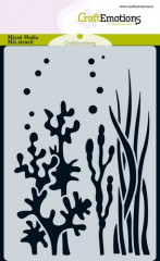 Mask Schablone - Ozean Pflanzen