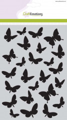 CraftEmotions Mask Stencil - Schmetterlinge
