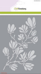 CraftEmotions Mask Stencil - Magnolia spring Time