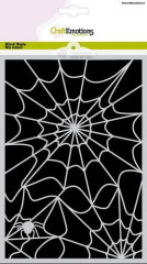 CraftEmotions Mask Stencil - Halloween Spinnennetz