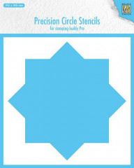 Precision Stencils - 8-point circle