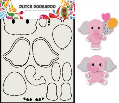 Dutch Card Art - Elefant