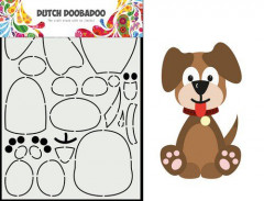 Dutch Card Art - Built up Hund