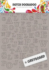 Dutch Greyboard - Alphabet