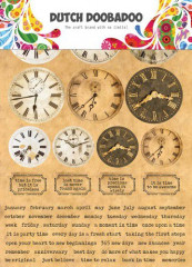 Dutch Sticker Art - Clocks
