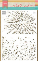 Craft Stencil - Tinys Bubbles and Sparkles