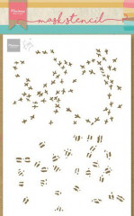 Mask Stencil - Tinys Birds and Deer Prints