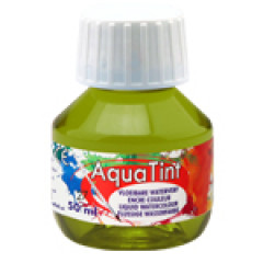Collall AquaTint - flüssige Wasserfarbe olive