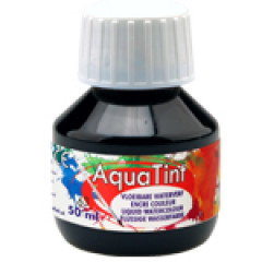 Collall AquaTint - flüssige Wasserfarbe schwarz
