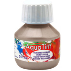 Collall AquaTint - flüssige Wasserfarbe silber