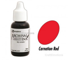 Archival Re-Inker - Carnation Red