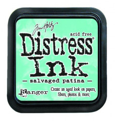 Distress Ink Kissen - Salvaged Patina