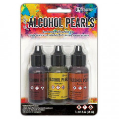 Alcohol Ink Pearls Kit 5 - Intense Radiant Scorch