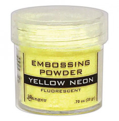 Ranger Embossing Powder - Yellow neon