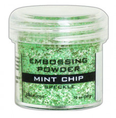Embossing Speckle Powder - Mint Chip