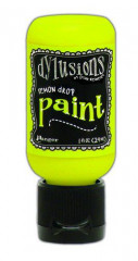 Flip Cap Bottle Dylusions Paint - Lemon Drop