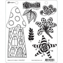 Dylusions Cling Stamps - Down in the Woods