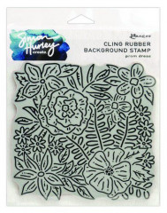 Simon Hurley Cling Stamps - Background Prom Dress