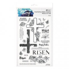 Simon Hurley Clear Stamps - He is Risen