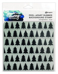 Simon Hurley 6x6 Cling Stamps - Evergreens
