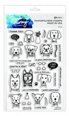 Simon Hurley Clear Stamps - Puppy Puns