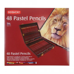 Derwent Pastel Pencils 48 Holzbox