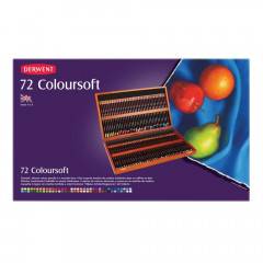 Derwent Coloursoft 72 Holzbox