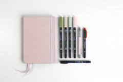 Tombow Creative Journaling Kit Pastell - Pastellrosa