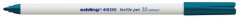 edding-4600 textile pen orientblau