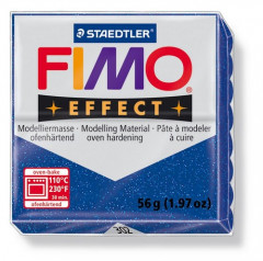 Fimo Effect - glitter blau
