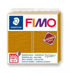 FIMO Leather Effect - Ocker