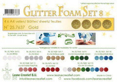 LeCrea Glitter Foam A4 - Gold
