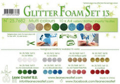 LeCrea Glitter Foam Set 13