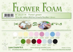 LeCrea Flower Foam - Wald grün