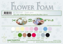 LeCrea Flower Foam - Dunkel grau