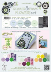 LeCrea - Sticker and Foam Blume Set 2
