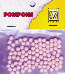 Mini Pompons - rosa