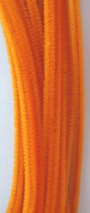 Chenille-Draht, orange