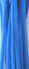 Chenille-Draht, blau