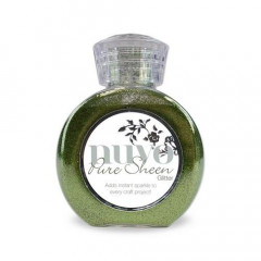 Nuvo Pure Sheen Glitter - Olive Green